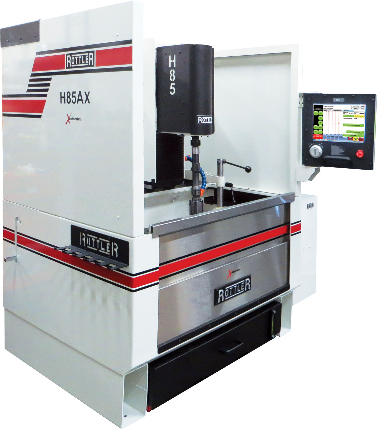Rottler H85AX CNC automatic vertical honing machine